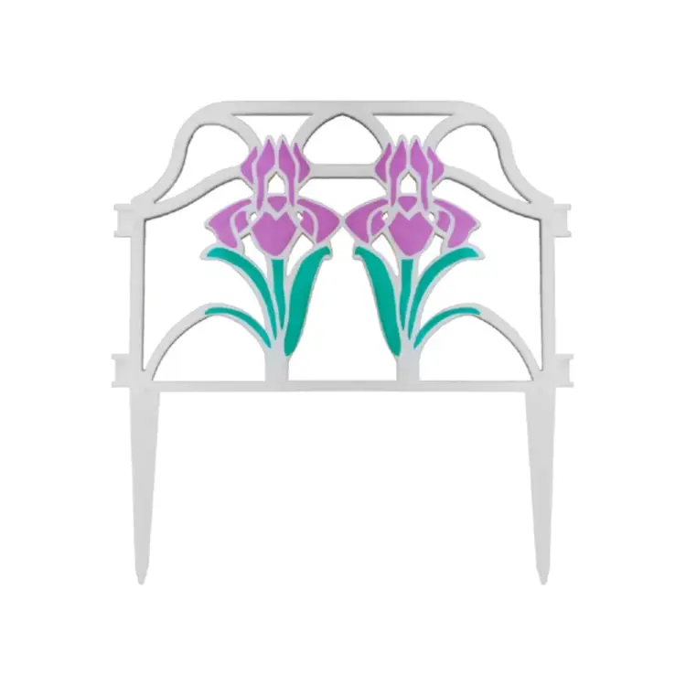 Заборчик Дачная мозаика Ирисы 11158