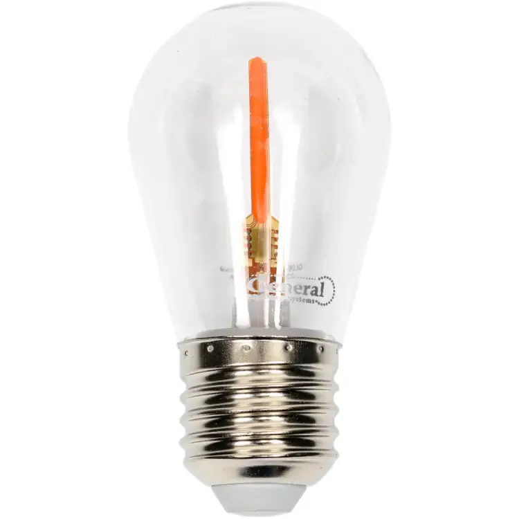 Светодиодная лампа General Lighting Systems GLDEN-G45FB-5-230-E27 RED 661499