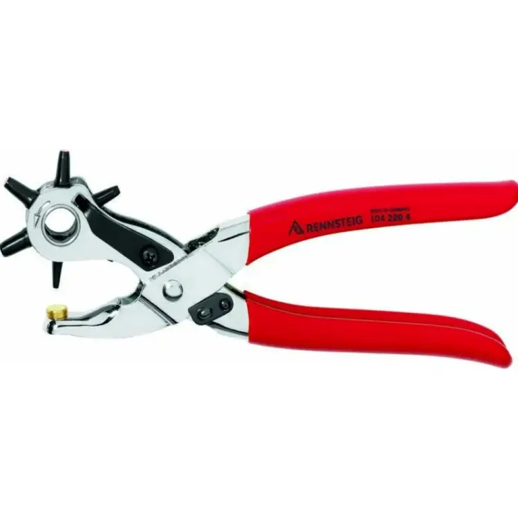 Никелированные просечные клещи RENNSTEIG RE-1042204