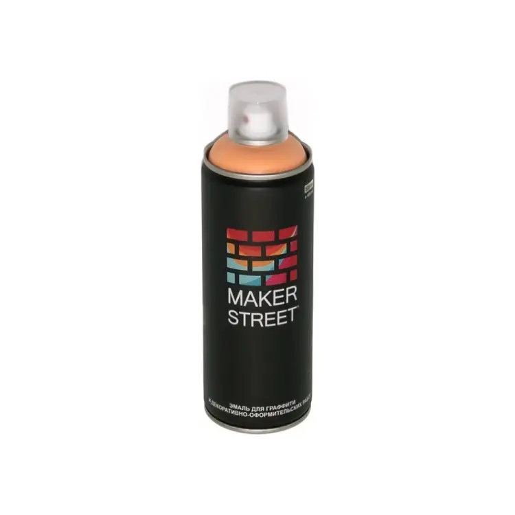 Краска-эмаль для граффити и декоративно-оформительских работ MAKERSTREET MS400 361027 Краска-эмаль для граффити и декоративно-оформительских работ MAKERSTREET MS400 361027