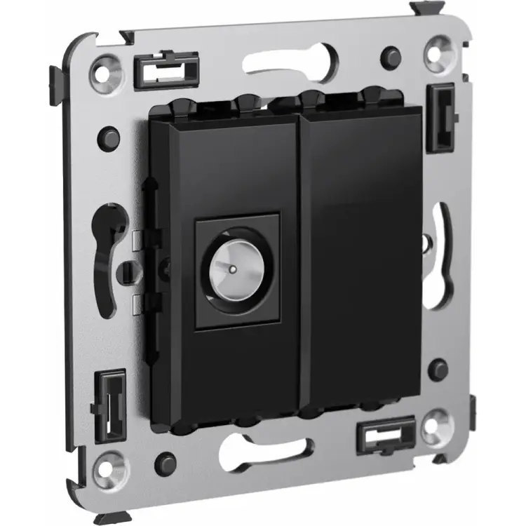 Оконечная tv розетка в стену DKC Avanti 4402503