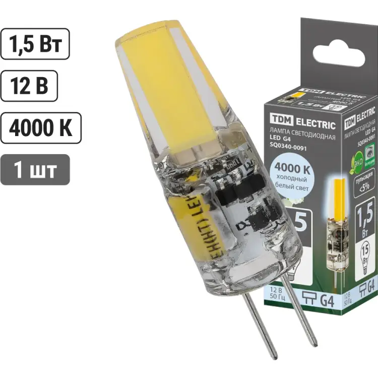 Светодиодная лампа TDM ELECTRIC SQ0340-0091