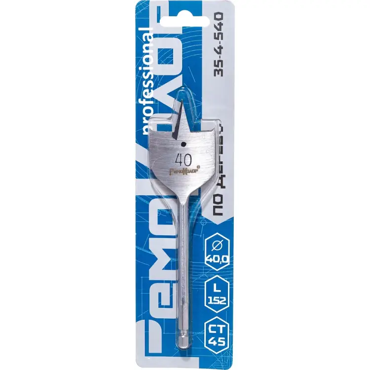 Перовое сверло по дереву РемоКолор 35-4-540