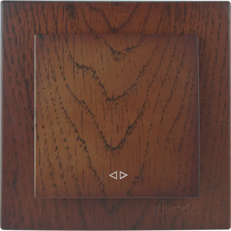 Крестообразный выключатель Nilson TOURAN WOOD 24271010
