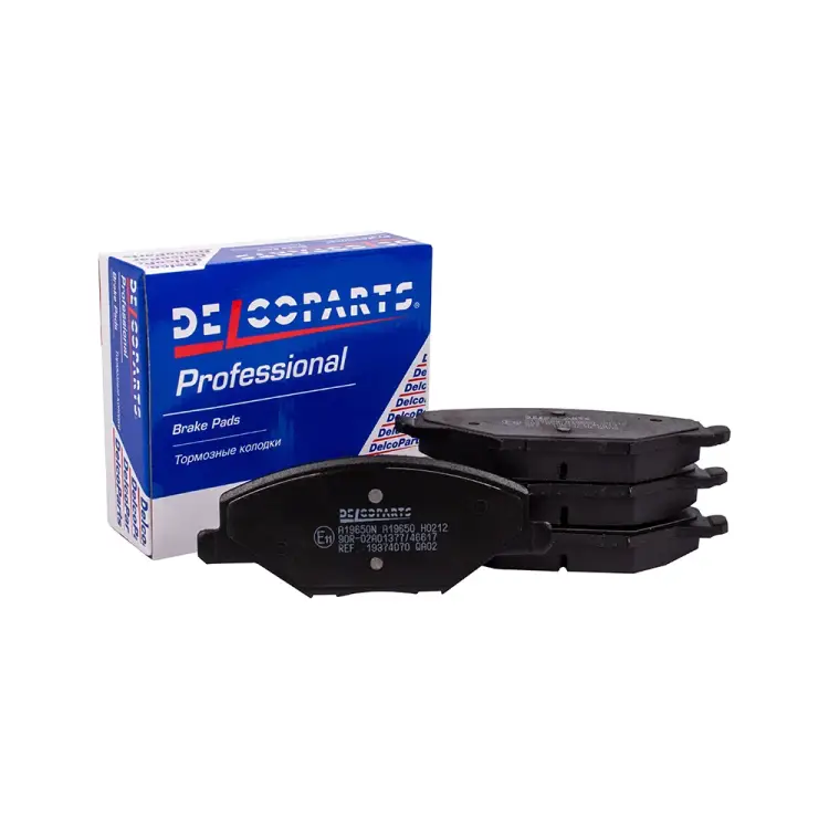 Передние колодки тормозные Delcoparts 19374070 Передние колодки тормозные Delcoparts 19374070