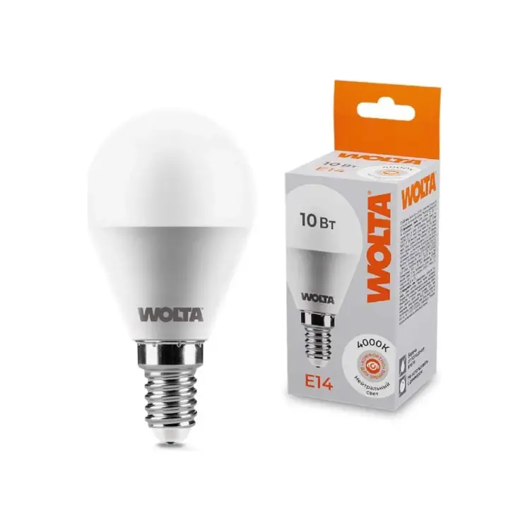 Лампа Wolta 25S45GL10E14