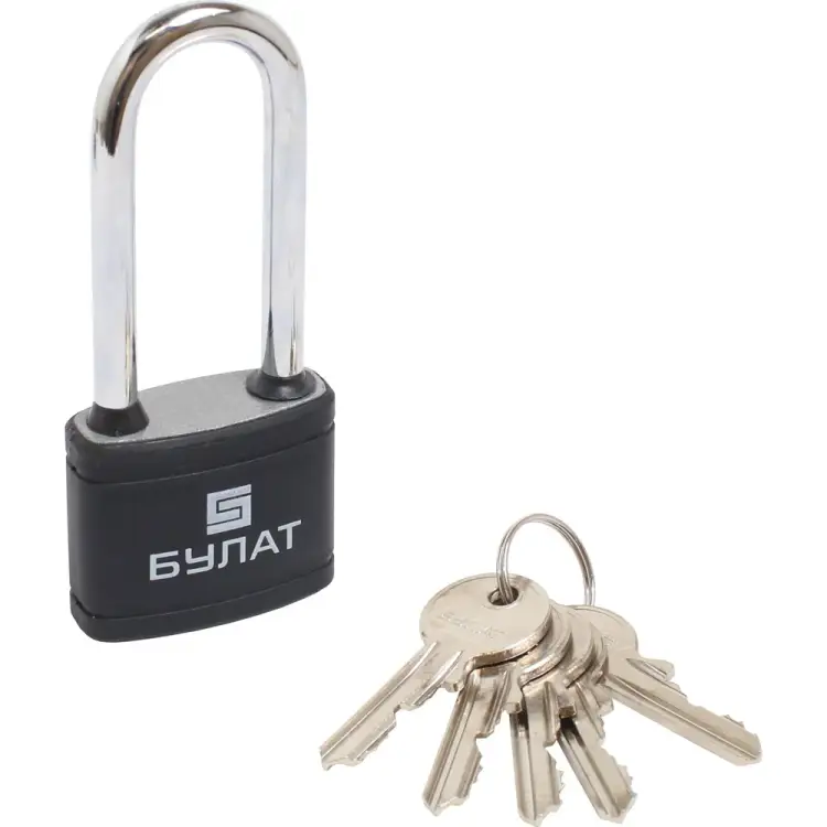 Чугунный навесной замок БУЛАТ ВС 364-01 ПЛ 14514