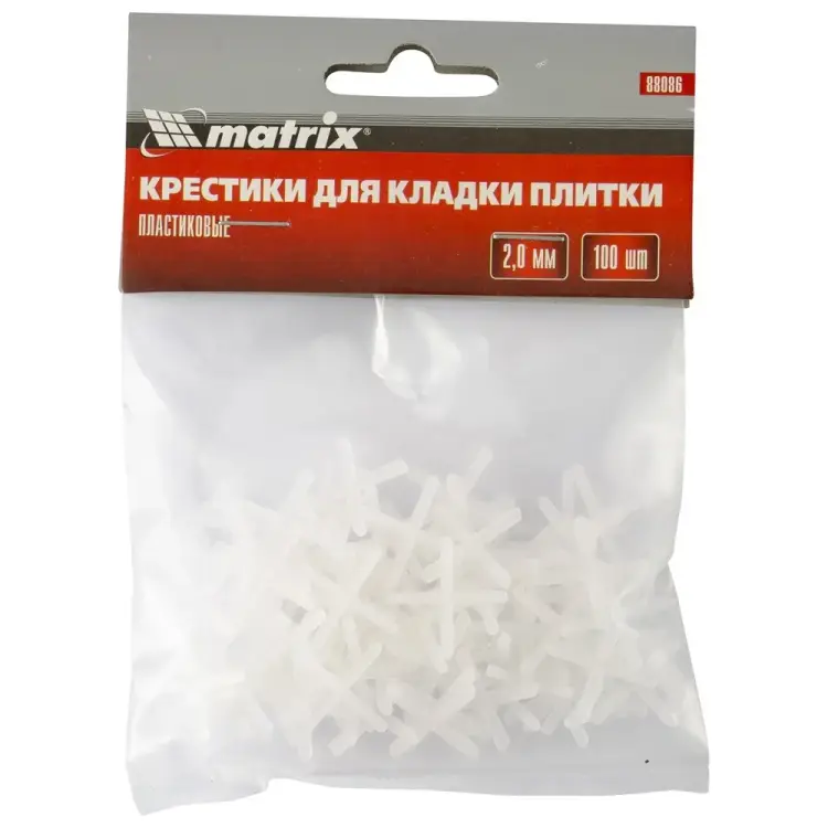 Крестики для укладки плитки MATRIX 88086