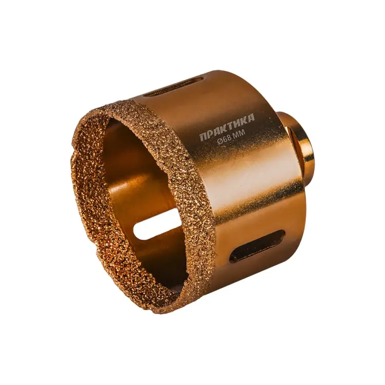 Универсальная алмазная коронка для УШМ ПРАКТИКА 641-077