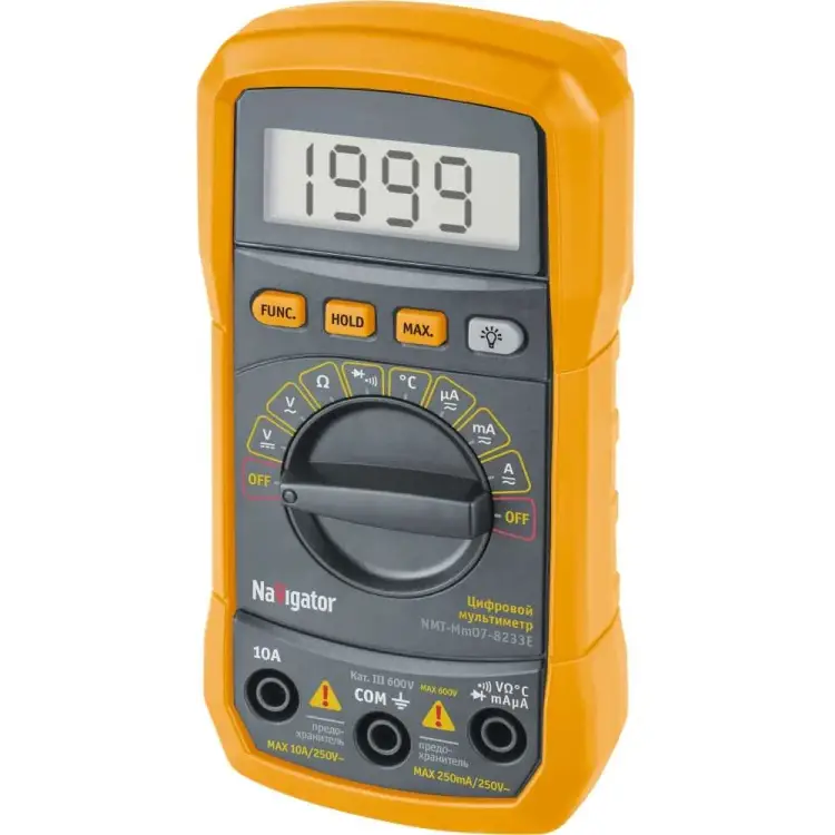 Мультиметр Navigator 93 591 NMT-Mm07-8233E 93591