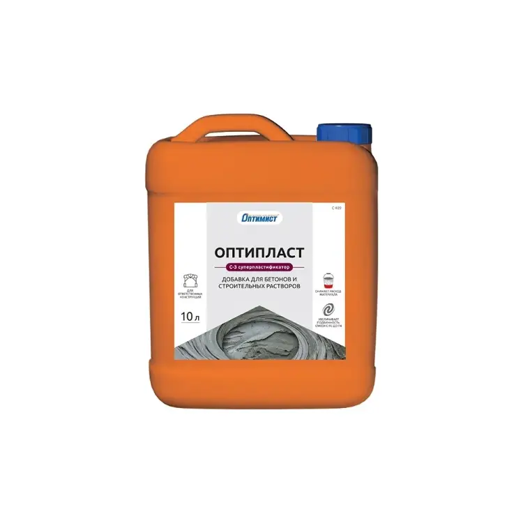 Пластифицирующая добавка ОПТИМИСТ С409 OPO010