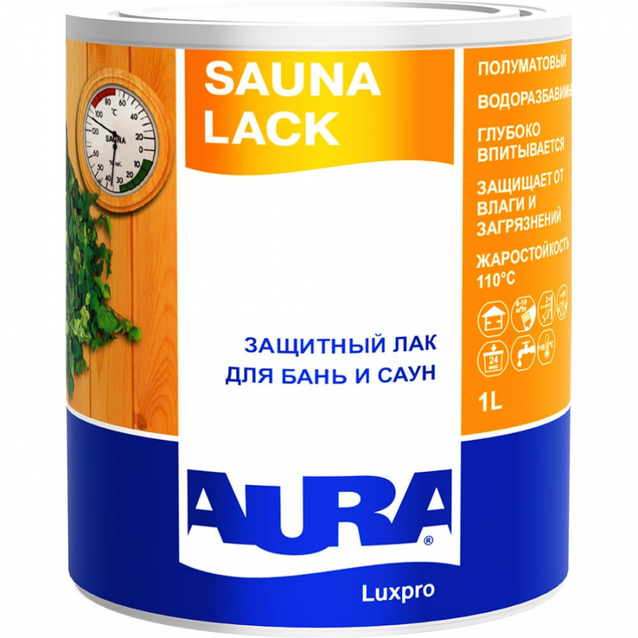 Лак AURA Sauna Lack