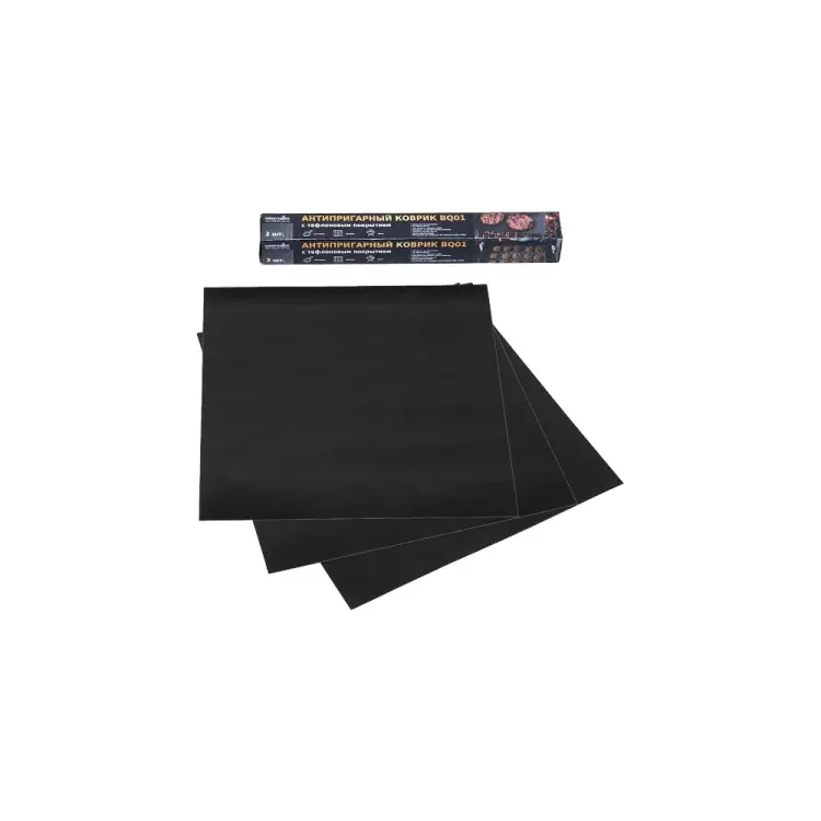 Набор антипригарных ковриков для гриля Green glade BQ01 Набор антипригарных ковриков для гриля Green glade BQ01