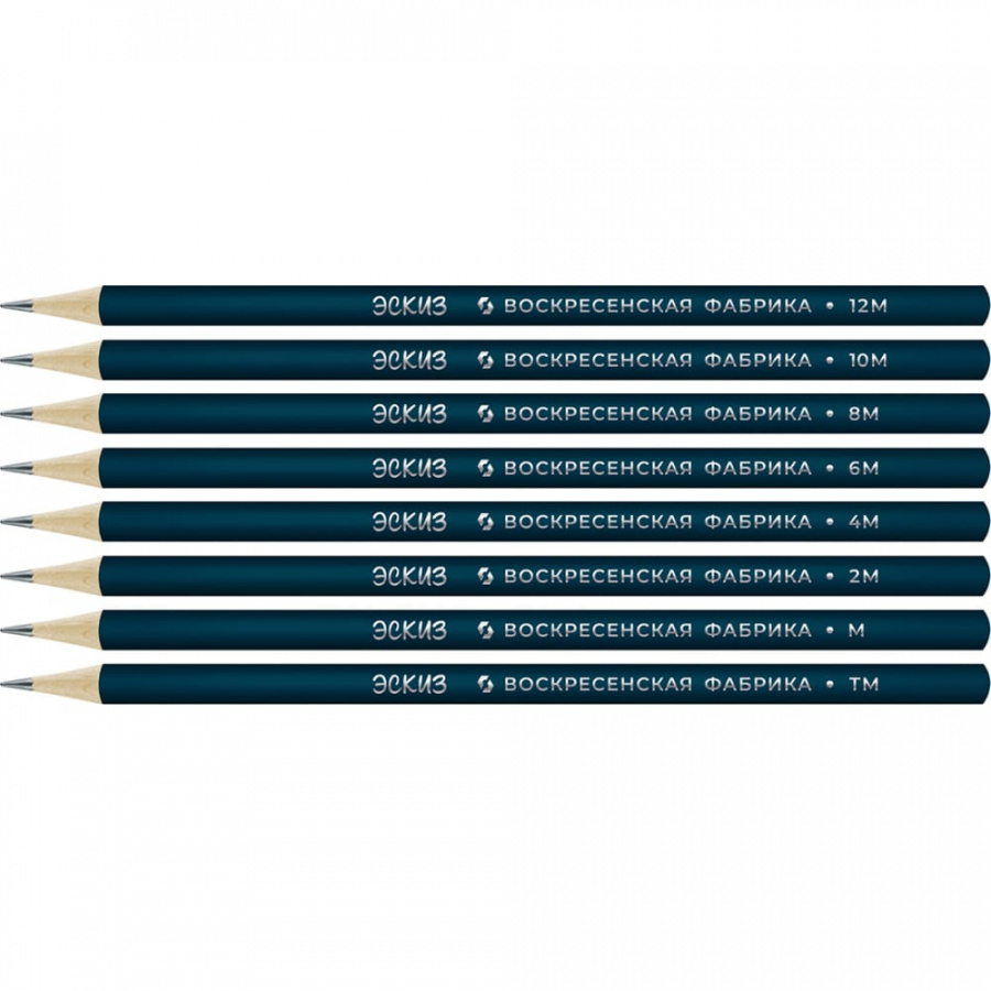 Набор графитных карандашей Воскресенская карандашная фабрика 518374