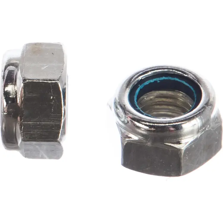 Оцинкованная самоконтрящаяся гайка Tech-Krep М12 DIN985 (4 шт.) 112252