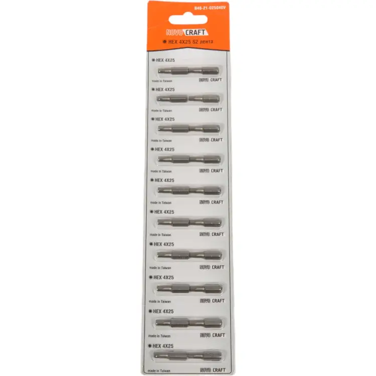 Биты NOVOCRAFT B46-21-025040V