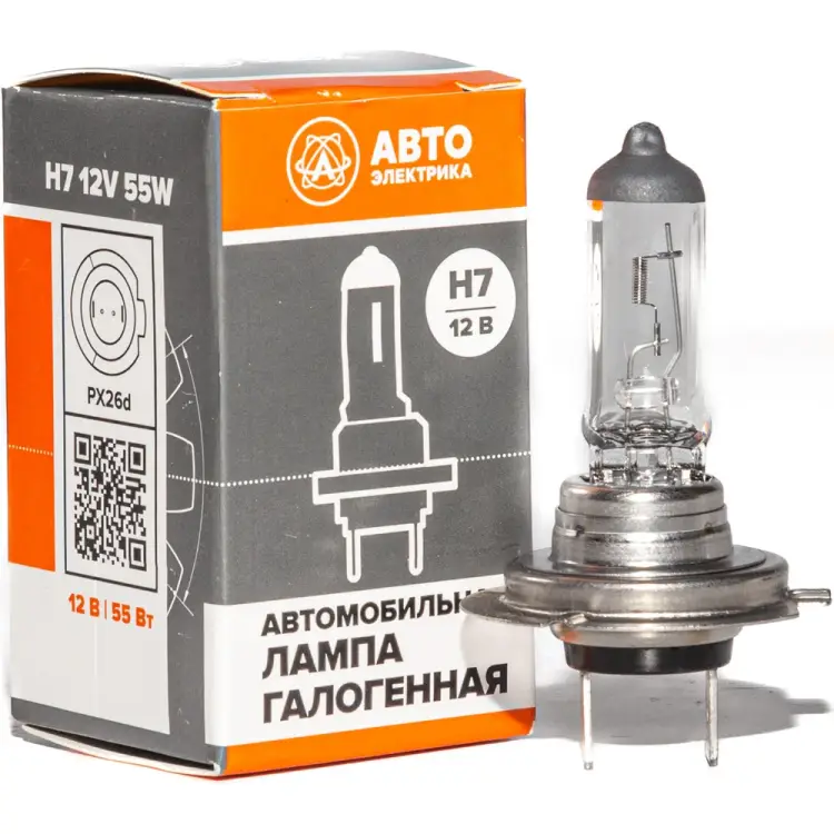 Автолампа АВТОЭЛЕКТРИКА h7 09.02405