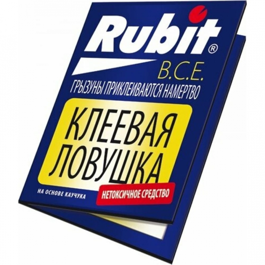 Клеевая ловушка от крыс и мышей RUBIT Книжка