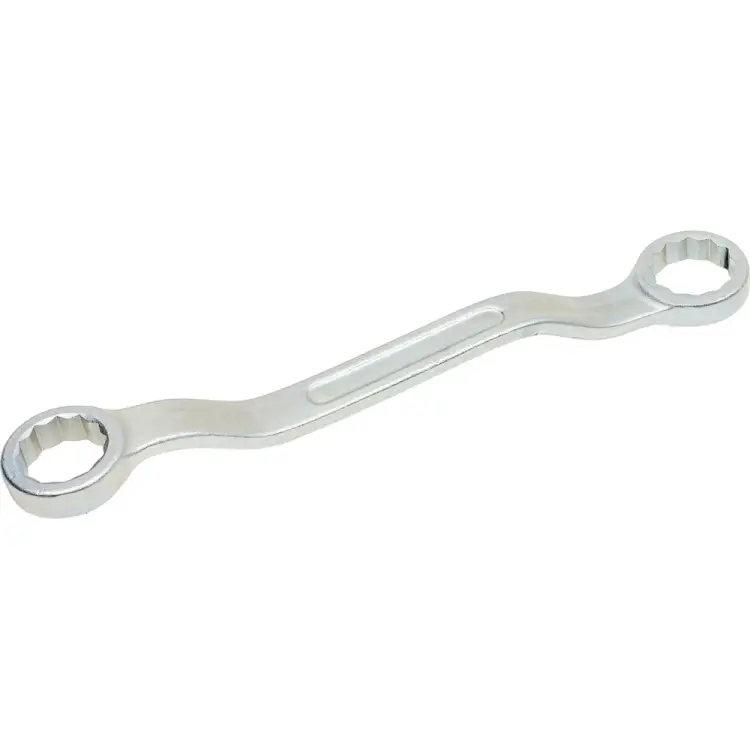 Оцинкованный двусторонний коленчатый накидной ключ КЗСМИ КГН-50х55 51335217