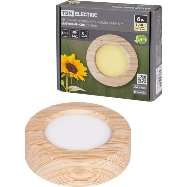 Накладной светодиодный светильник TDM ELECTRIC Даунлайт СПО SQ0329-0411