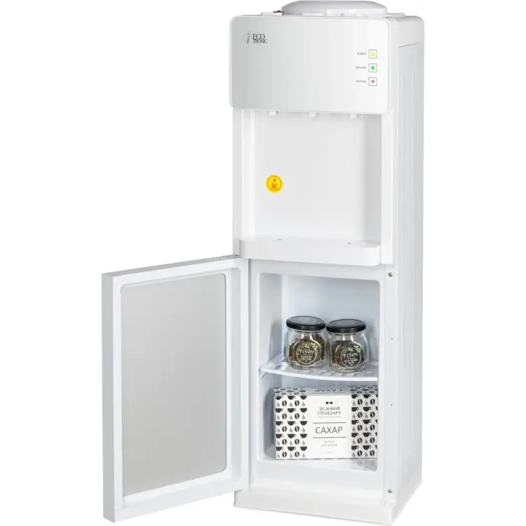 Напольный кулер ECOTRONIC K23-LCE XS white-silver 12619