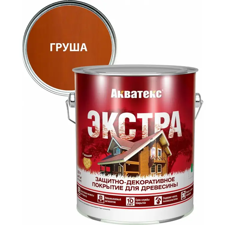 Защитно-декоративное покрытие АКВАТЕКС акватекс-экстра 259739