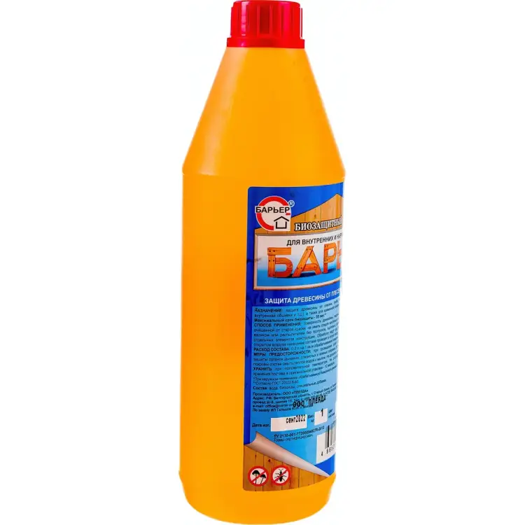 Биозащитный состав для древесины Барьер BIO 4665296510808