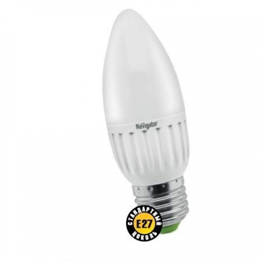 Светодиодная лампа Navigator 94 481 NLL-P-C37-5-230-2.7K-E27-FR