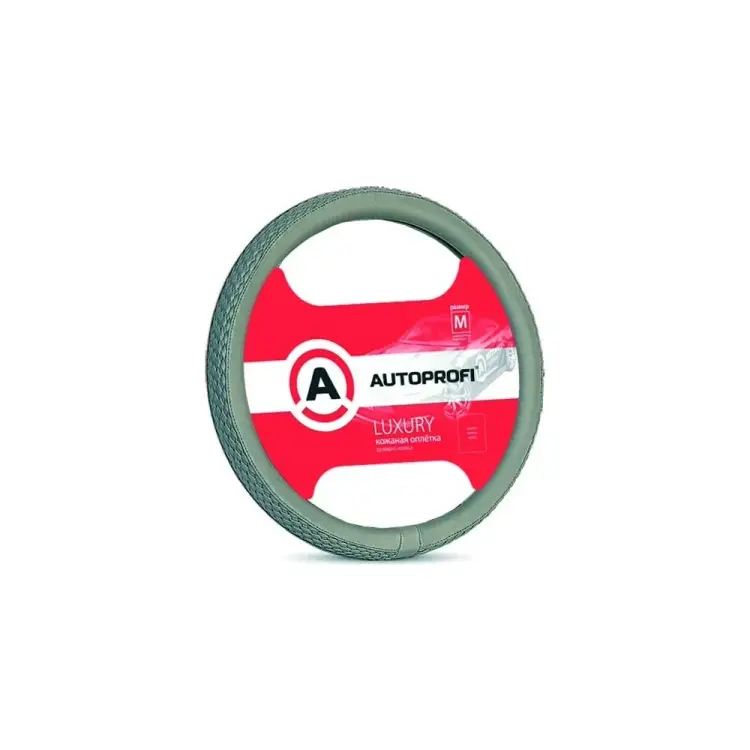 Оплетка руля AUTOPROFI AP-810 GY M