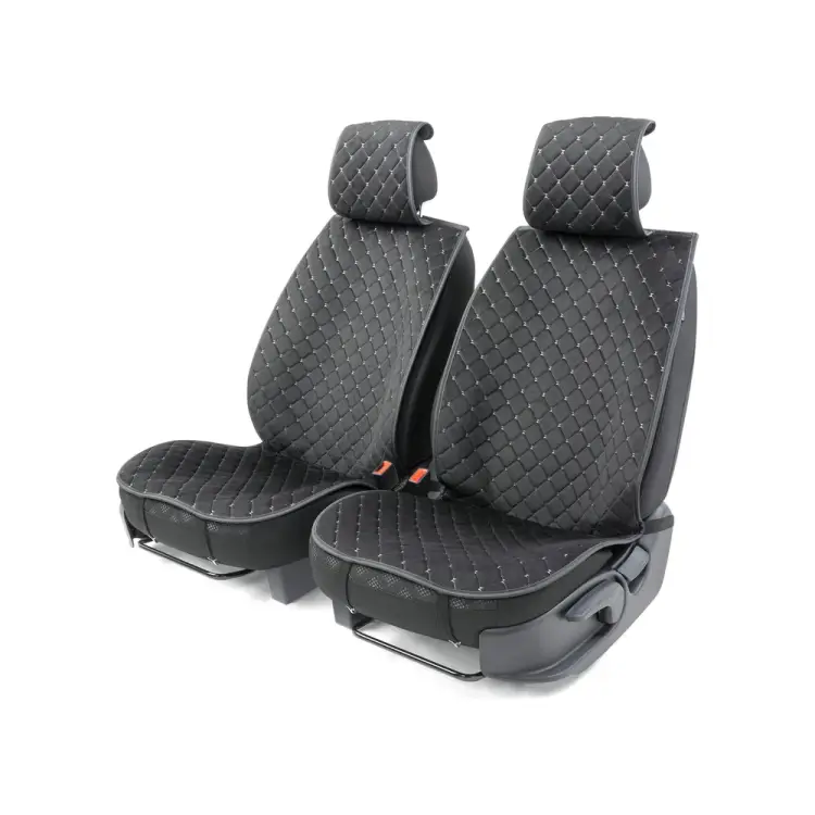 Накидки на передние сиденья CarPerformance CUS-1012 BK/GY