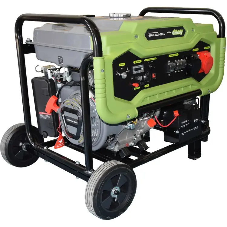 Бензиновый генератор Grizzly GEGG-8500-3DEA Бензиновый генератор Grizzly GEGG-8500-3DEA