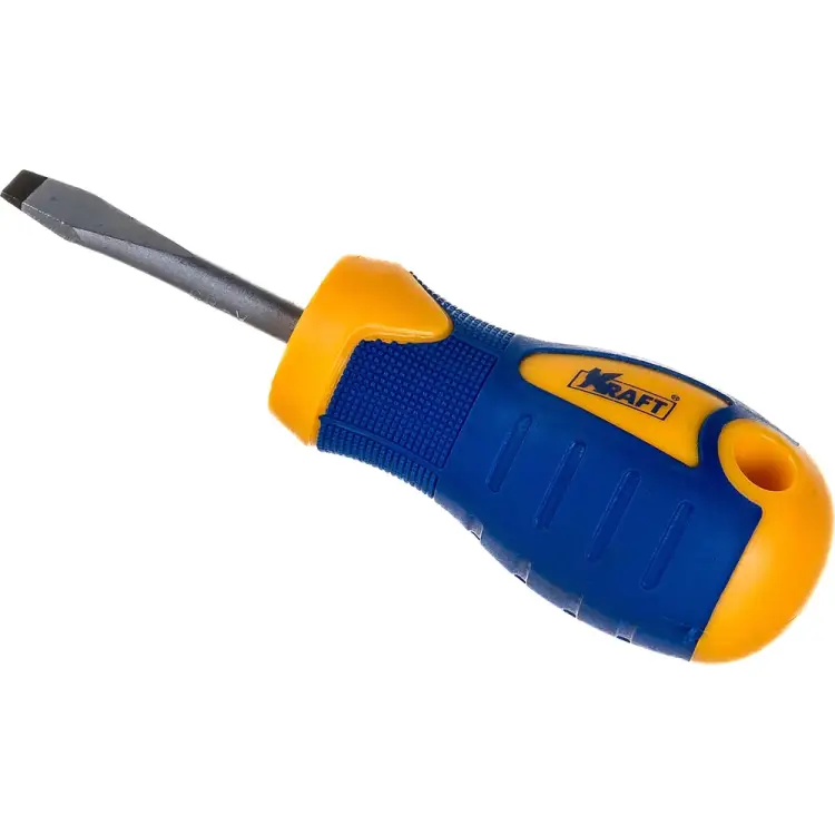 Шлицевая отвертка KRAFT 700416 Шлицевая отвертка KRAFT 700416