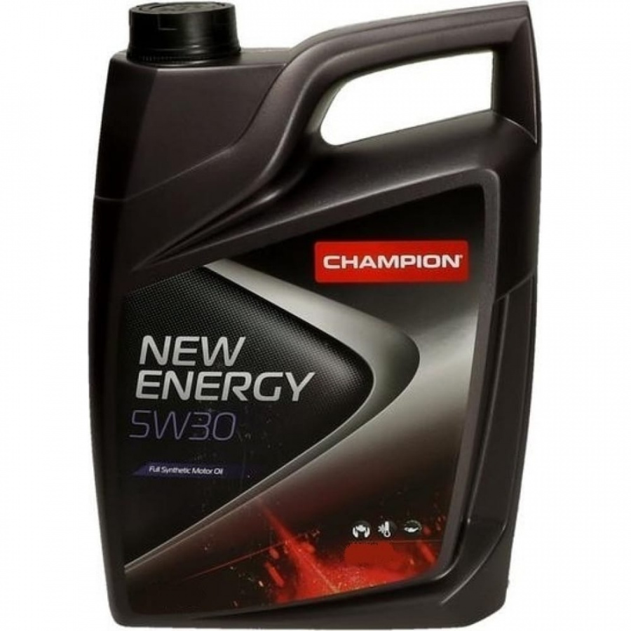 Синтетическое моторное масло CHAMPION NEW ENERGY 5W30, SL/CF, A3/B4-12