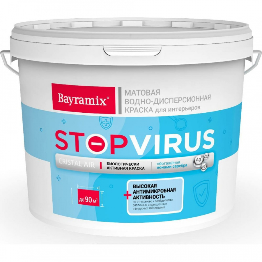 Краска Bayramix CRISTAL AIR STOPVIRUS