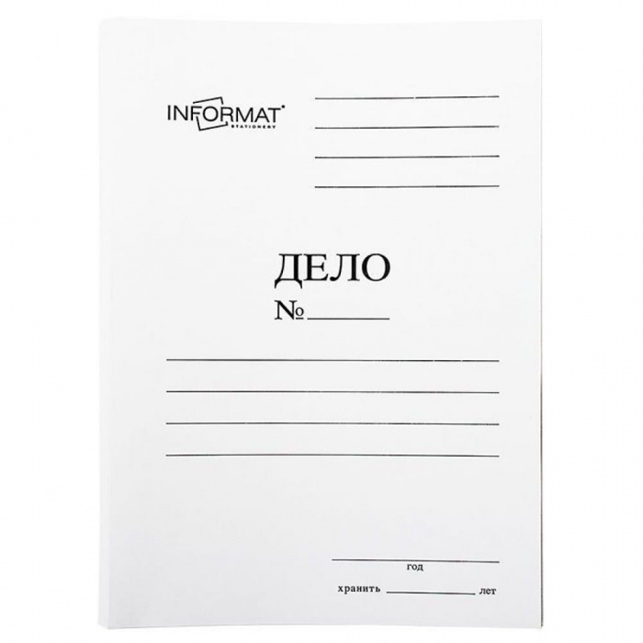 Папка-скоросшиватель INFORMAT LP4032W