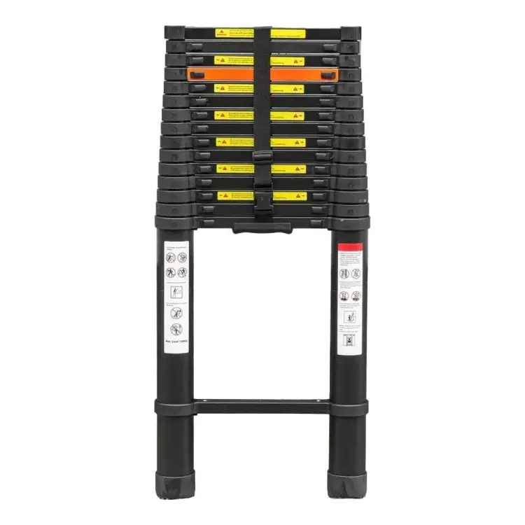 Телескопическая алюминиевая бытовая лестница Rockforce RF-UP620