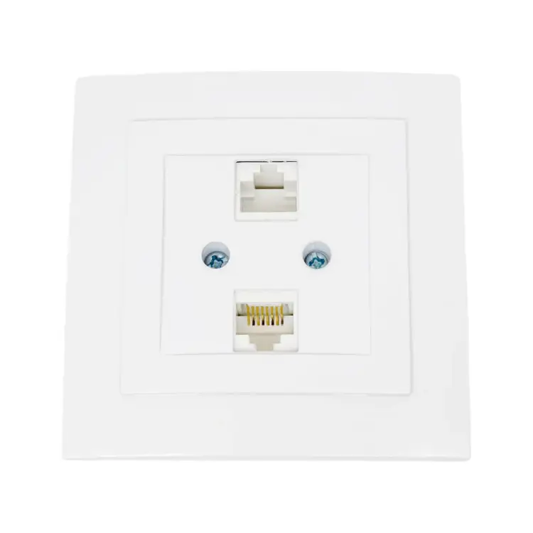 Двухместная компьютерная розетка Nilson TOURAN-ALEGRA-THOR 24111046