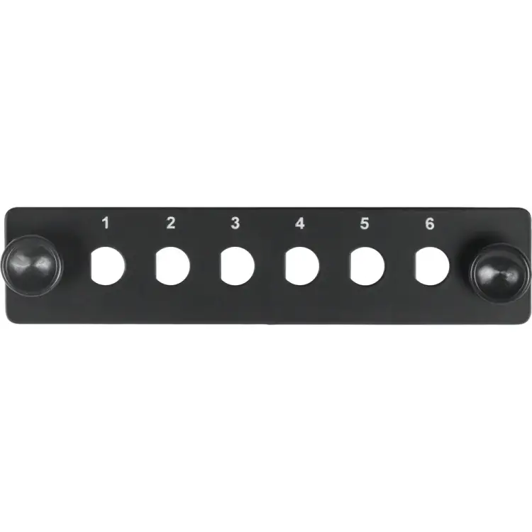 Адаптерная панель NIKOMAX NMF-AP06SFC-P-BK