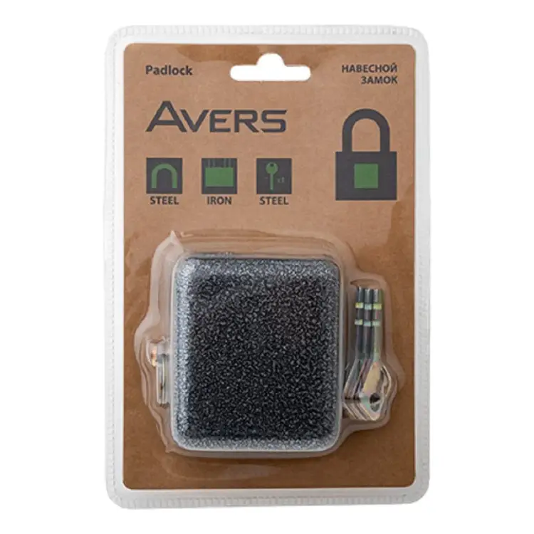 Навесной замок AVERS PD-15-80-Blister 00022994