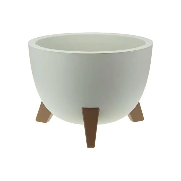 Кашпо IDEA ФЛОРИАН D350 мм, 12 л М 3187 белый М 3187 белый ротанг