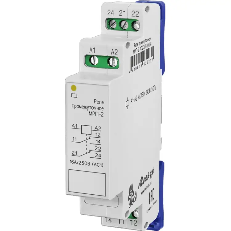 Реле промежуточное Меандр МРП-2 A8302-16935239