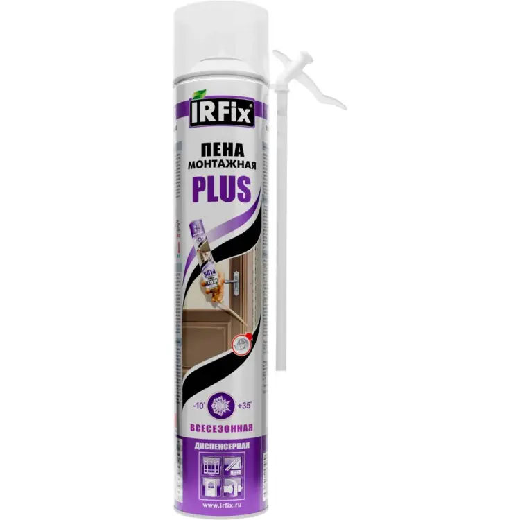 Монтажная пена IRFIX PLUS 10023 Монтажная пена IRFIX PLUS 10023