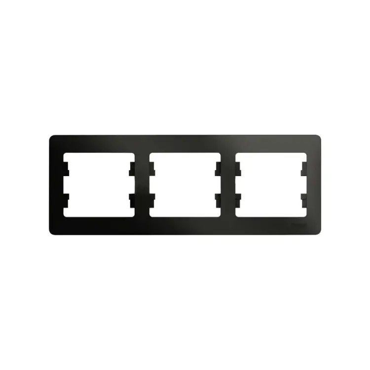 Горизонтальная трехпостовая рамка Systeme Electric GLOSSA GSL000703