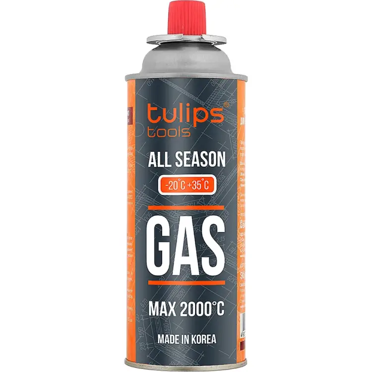 Цанговый баллон с газом Tulips Tools IG13-220