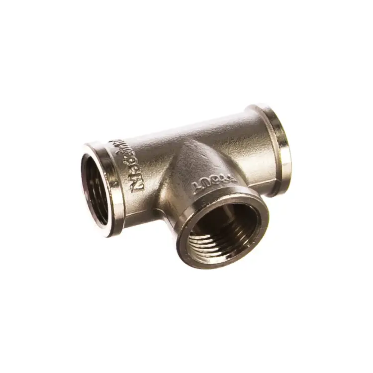 Никелированный тройник STOUT RG008Q0QSVV57E