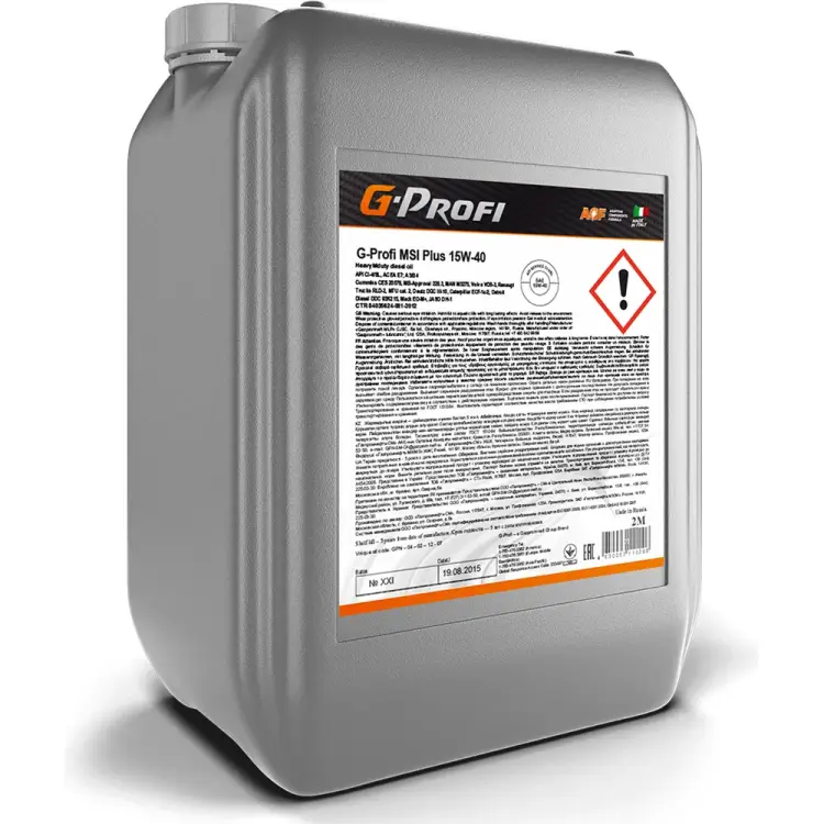 Масло G-ENERGY G-Profi MSI plus 15W-40 2389907887