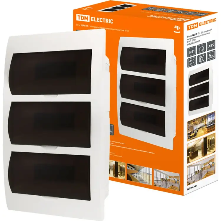 Бокс TDM ELECTRIC ЩРВ-П-36 SQ0902-0007