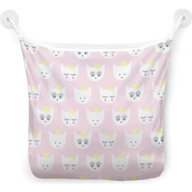 Настенная сетка-органайзер для ванной для игрушек JOYARTY Кошачьи взгляды tgb_25661