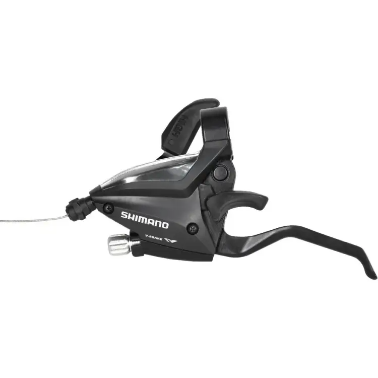 Шифтер/ручка тормоза Shimano STEF500, левая, 3-передачи, трос 1750мм, черный HQ-0013897