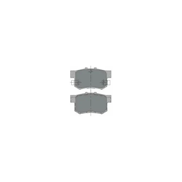 Тормозные колодки для FIAT/HONDA/ROVER/SUZUKI SCT SP168 Тормозные колодки для FIAT/HONDA/ROVER/SUZUKI SCT SP168